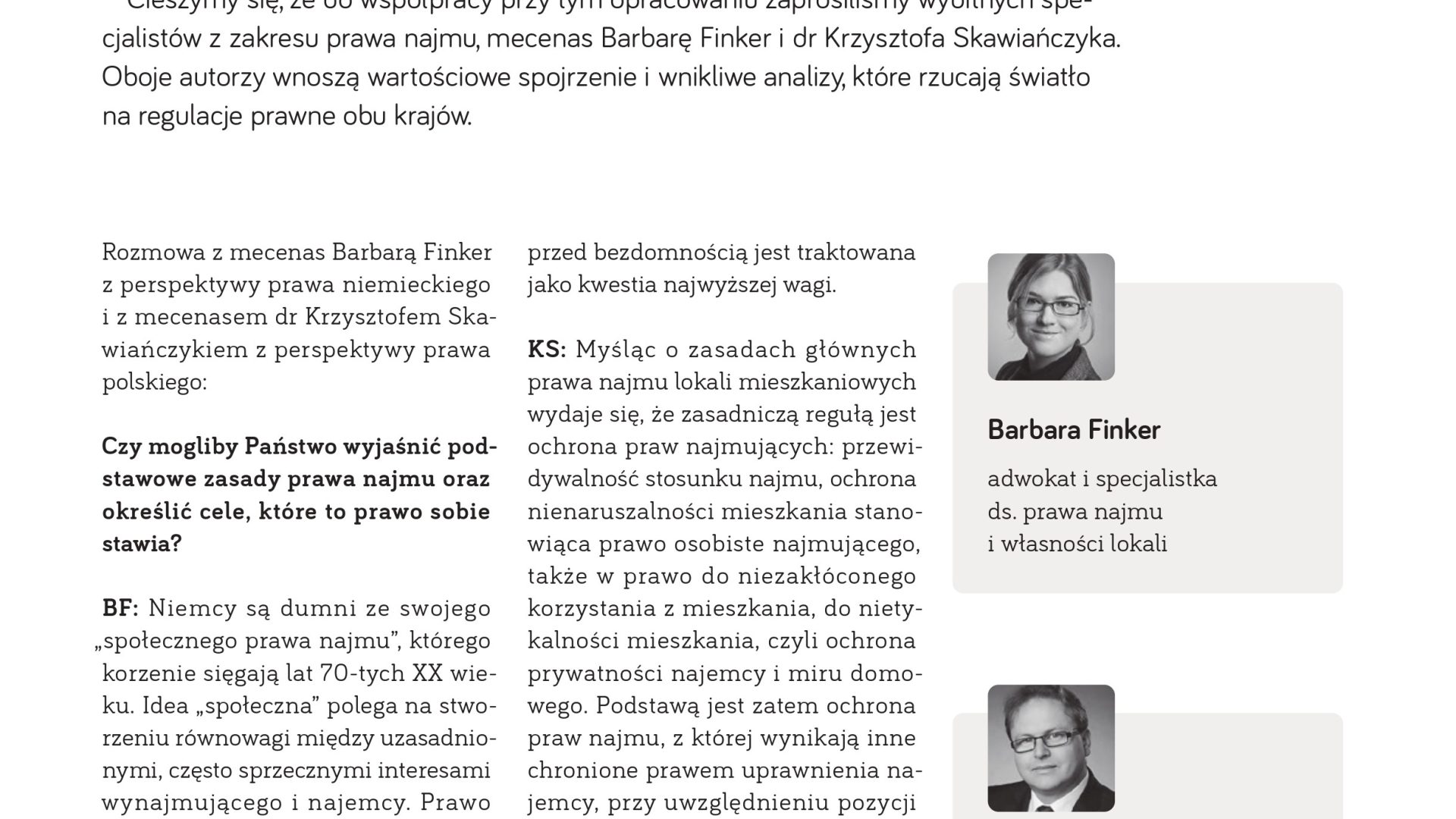 Dr Krzysztof Skawiańczyk w artykule Ingremio